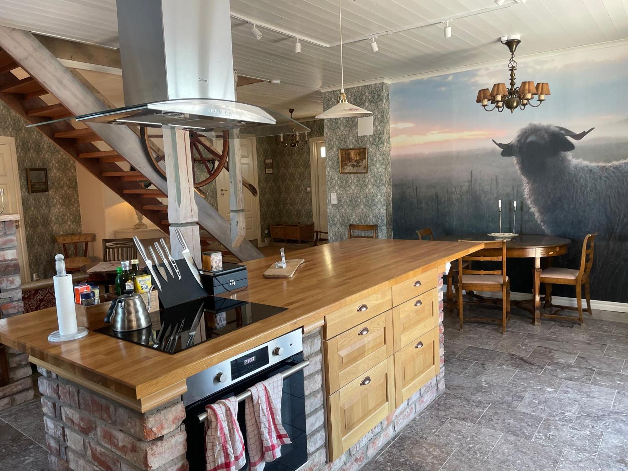 Snaellfaell Country Living - Akerbo Gard Charmigt Renoverad Flygel 크리스티네함 외부 사진