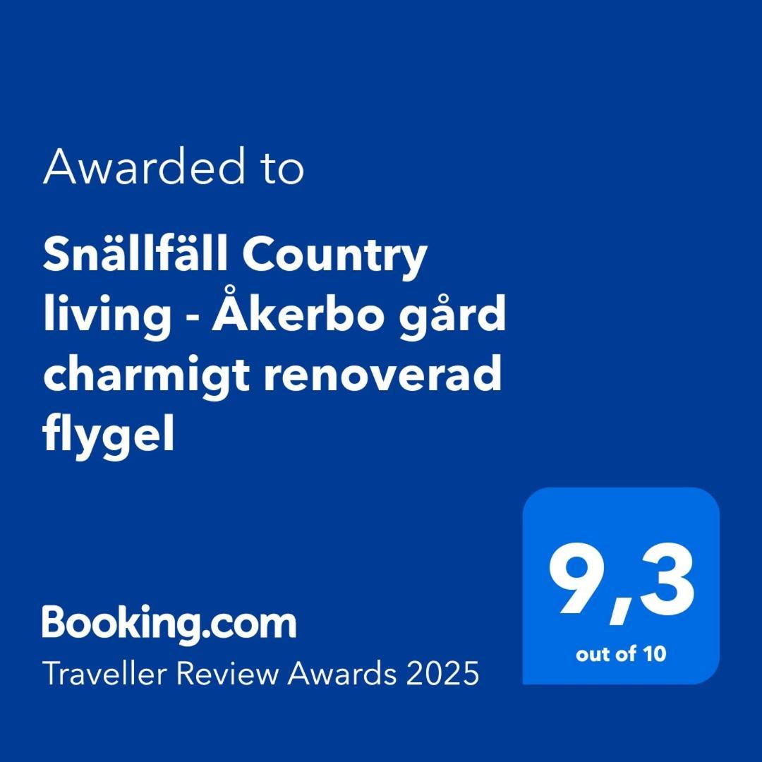 Snaellfaell Country Living - Akerbo Gard Charmigt Renoverad Flygel 크리스티네함 외부 사진